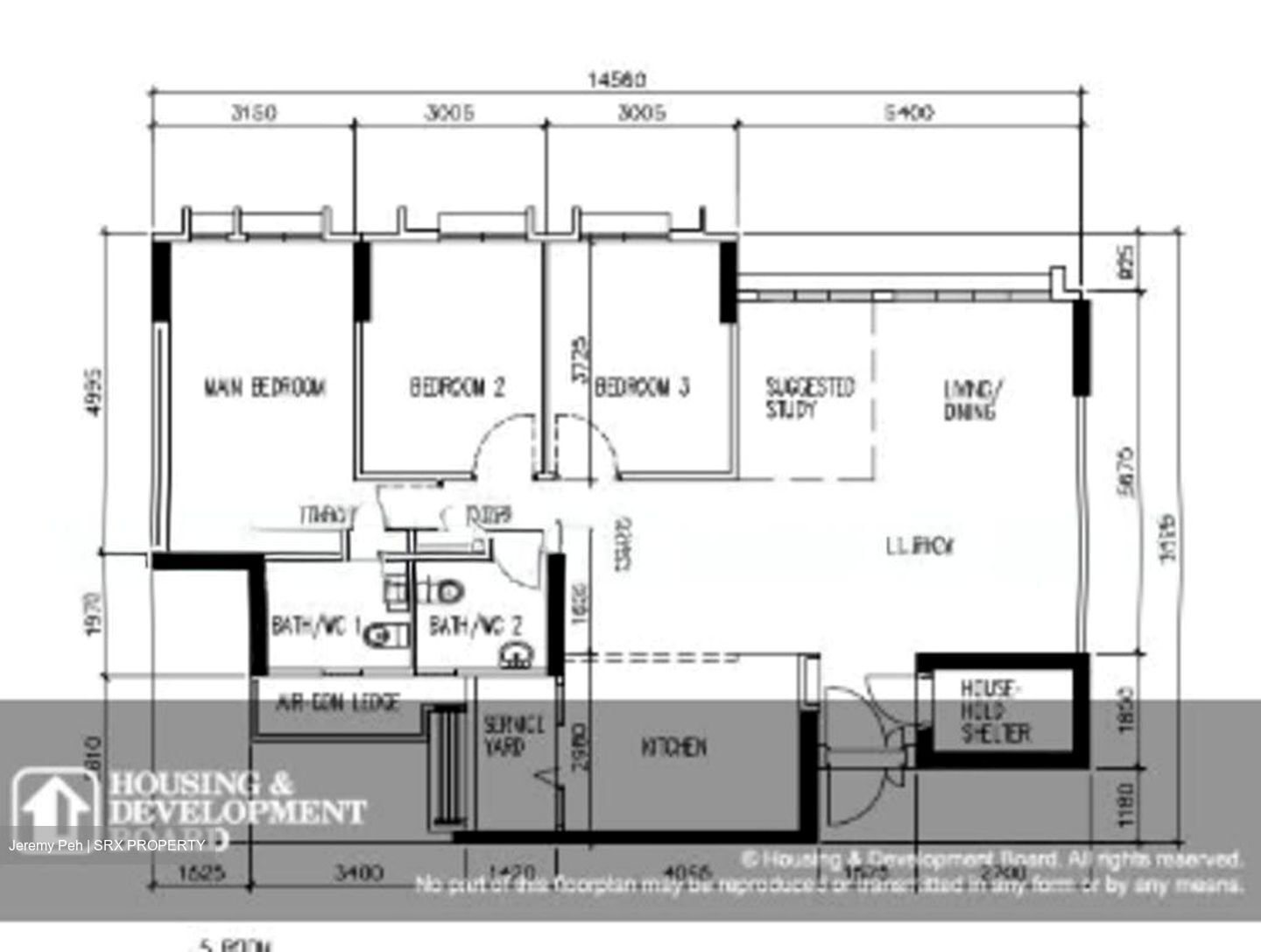 Blk 105A Alkaff Vista (Toa Payoh), HDB 5 Rooms #561395161